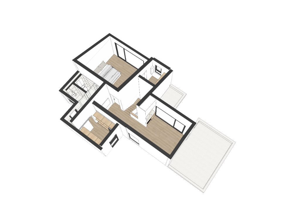 3층 아이소메트릭 평면도